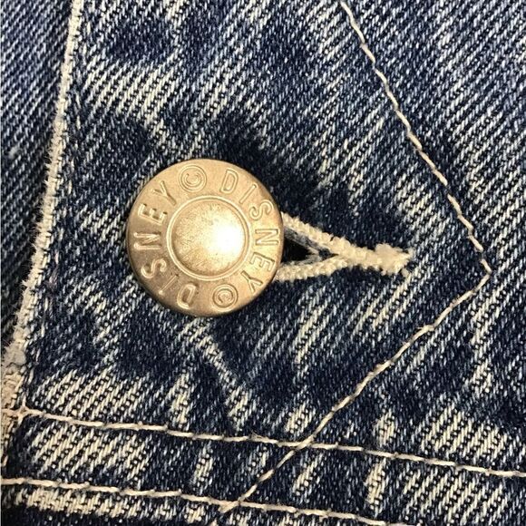 The Disney Catalog Jean Jacket The Seven Dwarfs Denim Vintage 90’s Size Large - Picture 11 of 16